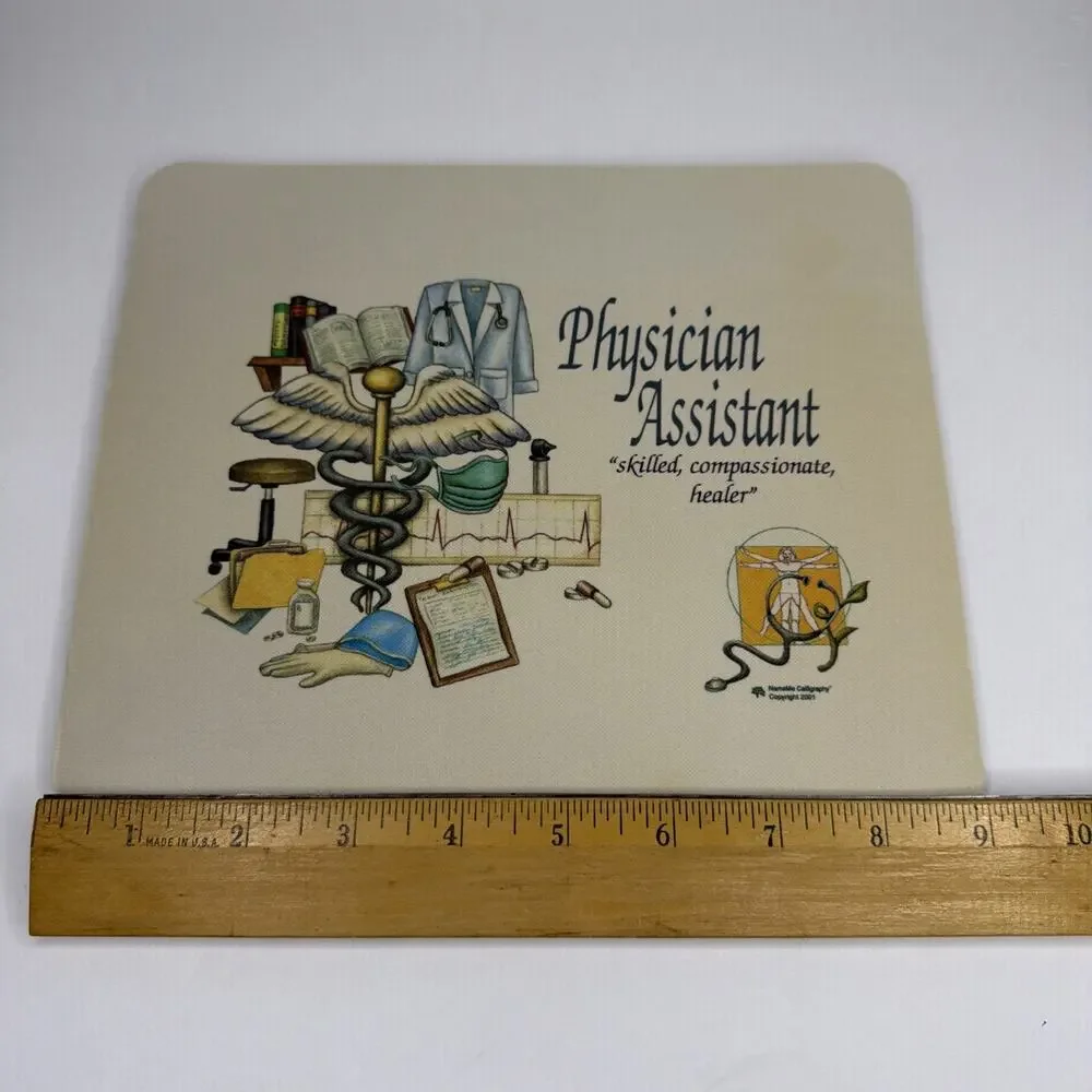 Mousepad Physician Assistant PA Graduation School 9 x 7.5 New Gift